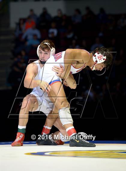 Thumbnail 2 in CIF State Boys Wrestling Championships (Finals) photogallery.