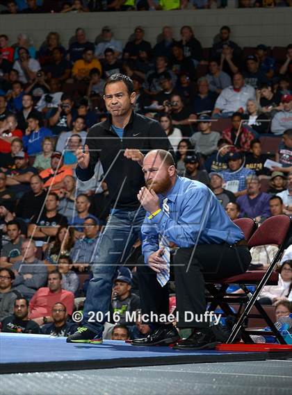Thumbnail 1 in CIF State Boys Wrestling Championships (Finals) photogallery.