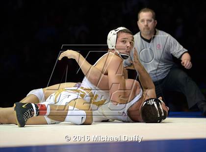 Thumbnail 2 in CIF State Boys Wrestling Championships (Finals) photogallery.