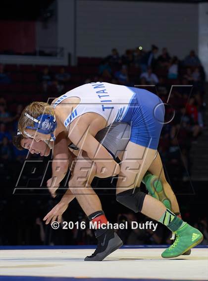 Thumbnail 1 in CIF State Boys Wrestling Championships (Finals) photogallery.
