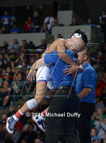 Thumbnail 2 in CIF State Boys Wrestling Championships (Finals) photogallery.