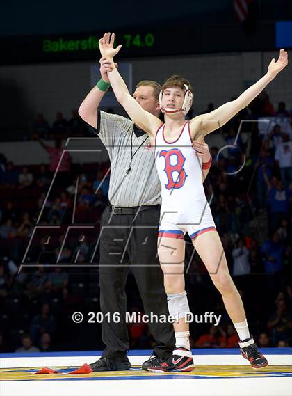 Thumbnail 3 in CIF State Boys Wrestling Championships (Finals) photogallery.