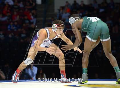 Thumbnail 3 in CIF State Boys Wrestling Championships (Finals) photogallery.