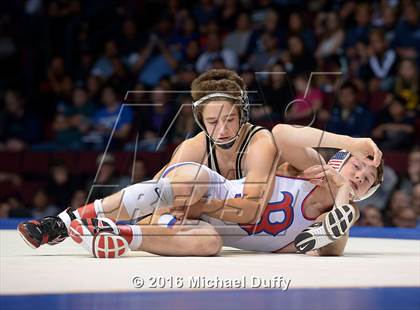 Thumbnail 3 in CIF State Boys Wrestling Championships (Finals) photogallery.