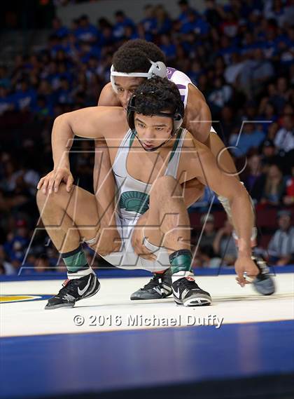 Thumbnail 1 in CIF State Boys Wrestling Championships (Finals) photogallery.