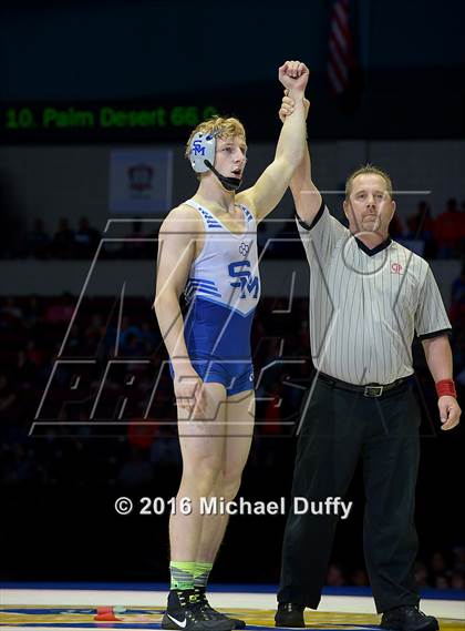 Thumbnail 2 in CIF State Boys Wrestling Championships (Finals) photogallery.