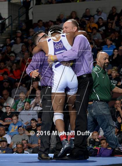 Thumbnail 3 in CIF State Boys Wrestling Championships (Finals) photogallery.