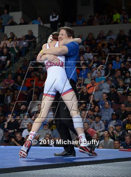 Thumbnail 1 in CIF State Boys Wrestling Championships (Finals) photogallery.