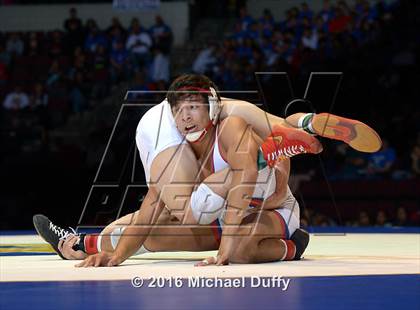 Thumbnail 1 in CIF State Boys Wrestling Championships (Finals) photogallery.
