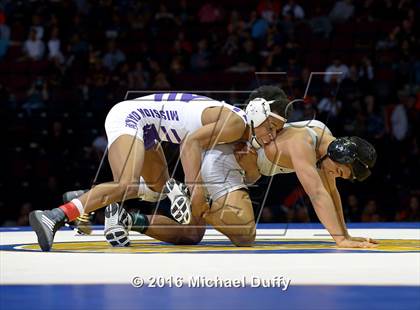 Thumbnail 1 in CIF State Boys Wrestling Championships (Finals) photogallery.
