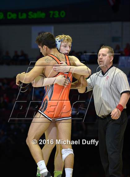 Thumbnail 3 in CIF State Boys Wrestling Championships (Finals) photogallery.