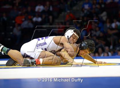 Thumbnail 2 in CIF State Boys Wrestling Championships (Finals) photogallery.
