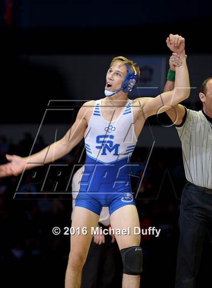 Thumbnail 2 in CIF State Boys Wrestling Championships (Finals) photogallery.