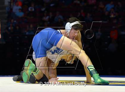 Thumbnail 3 in CIF State Boys Wrestling Championships (Finals) photogallery.