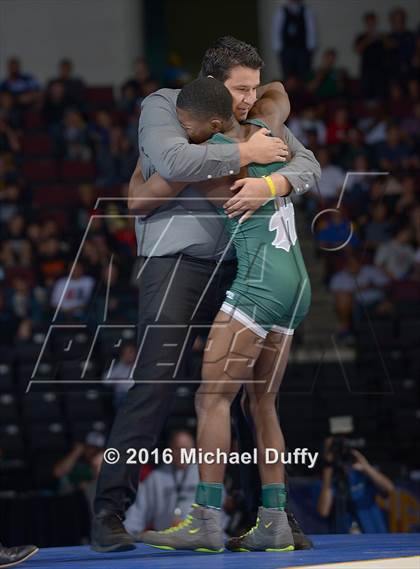 Thumbnail 2 in CIF State Boys Wrestling Championships (Finals) photogallery.