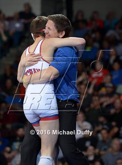 Thumbnail 2 in CIF State Boys Wrestling Championships (Finals) photogallery.