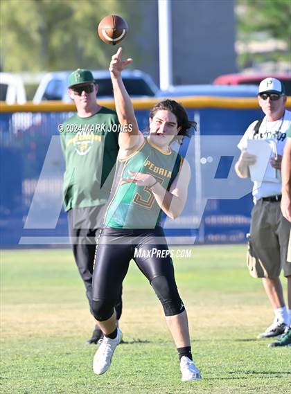Thumbnail 3 in Mountain Ridge vs. Peoria (O'Connor 7 on 7 -  Saturday Night Lights) photogallery.