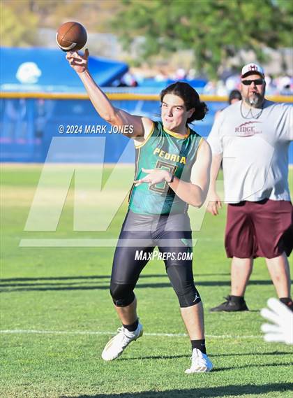 Thumbnail 2 in Mountain Ridge vs. Peoria (O'Connor 7 on 7 -  Saturday Night Lights) photogallery.
