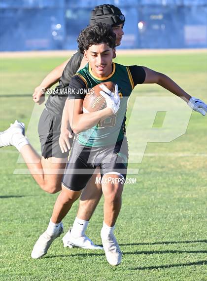 Thumbnail 3 in Mountain Ridge vs. Peoria (O'Connor 7 on 7 -  Saturday Night Lights) photogallery.