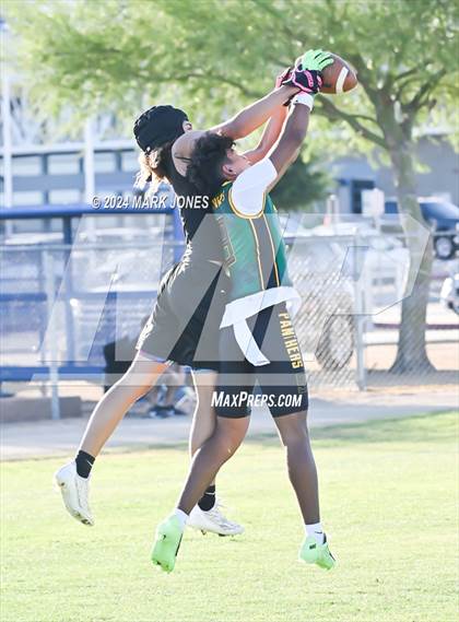 Thumbnail 3 in Mountain Ridge vs. Peoria (O'Connor 7 on 7 -  Saturday Night Lights) photogallery.