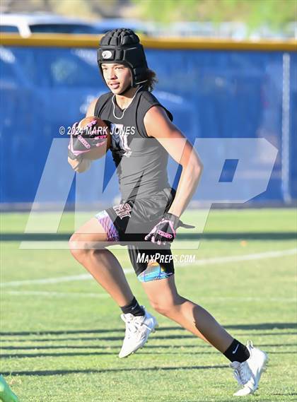 Thumbnail 1 in Mountain Ridge vs. Peoria (O'Connor 7 on 7 -  Saturday Night Lights) photogallery.