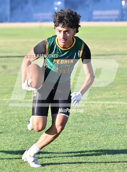 Thumbnail 2 in Mountain Ridge vs. Peoria (O'Connor 7 on 7 -  Saturday Night Lights) photogallery.