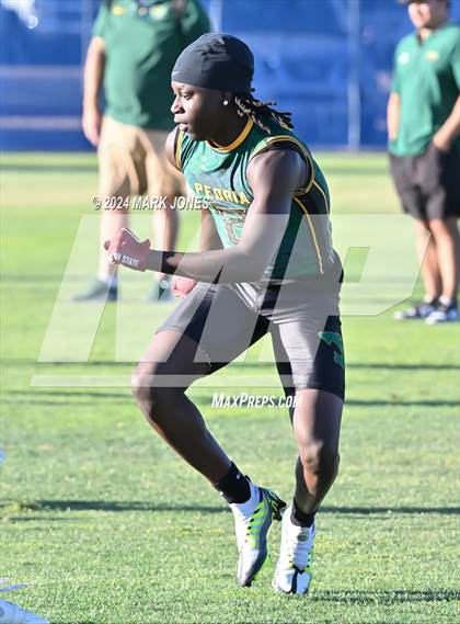 Thumbnail 1 in Mountain Ridge vs. Peoria (O'Connor 7 on 7 -  Saturday Night Lights) photogallery.