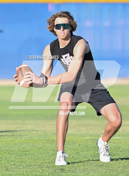Thumbnail 3 in Mountain Ridge vs. Peoria (O'Connor 7 on 7 -  Saturday Night Lights) photogallery.