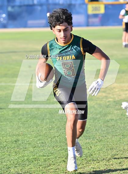 Thumbnail 1 in Mountain Ridge vs. Peoria (O'Connor 7 on 7 -  Saturday Night Lights) photogallery.