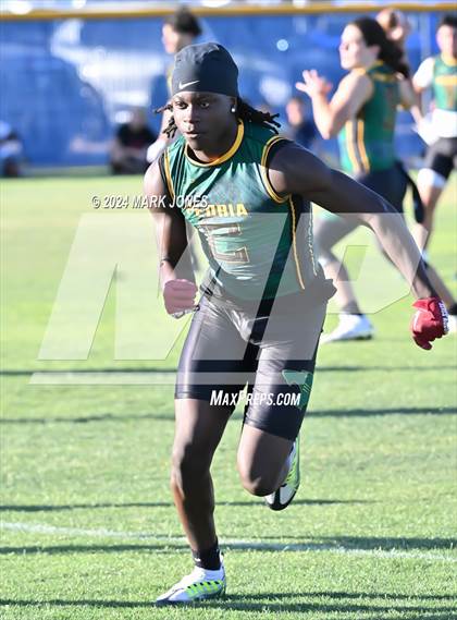 Thumbnail 2 in Mountain Ridge vs. Peoria (O'Connor 7 on 7 -  Saturday Night Lights) photogallery.