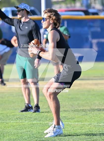 Thumbnail 2 in Mountain Ridge vs. Peoria (O'Connor 7 on 7 -  Saturday Night Lights) photogallery.