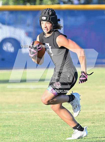 Thumbnail 2 in Mountain Ridge vs. Peoria (O'Connor 7 on 7 -  Saturday Night Lights) photogallery.