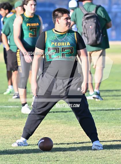 Thumbnail 1 in Mountain Ridge vs. Peoria (O'Connor 7 on 7 -  Saturday Night Lights) photogallery.