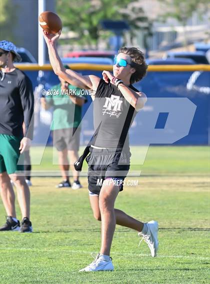 Thumbnail 2 in Mountain Ridge vs. Peoria (O'Connor 7 on 7 -  Saturday Night Lights) photogallery.