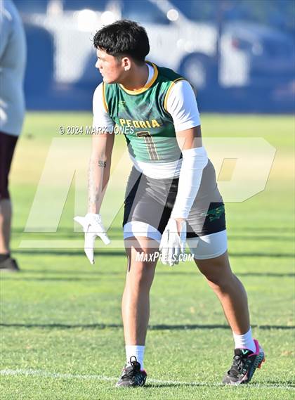 Thumbnail 1 in Mountain Ridge vs. Peoria (O'Connor 7 on 7 -  Saturday Night Lights) photogallery.