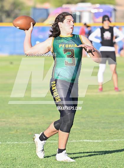 Thumbnail 3 in Mountain Ridge vs. Peoria (O'Connor 7 on 7 -  Saturday Night Lights) photogallery.