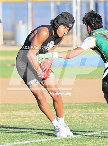 Thumbnail 1 in Mountain Ridge vs. Peoria (O'Connor 7 on 7 -  Saturday Night Lights) photogallery.