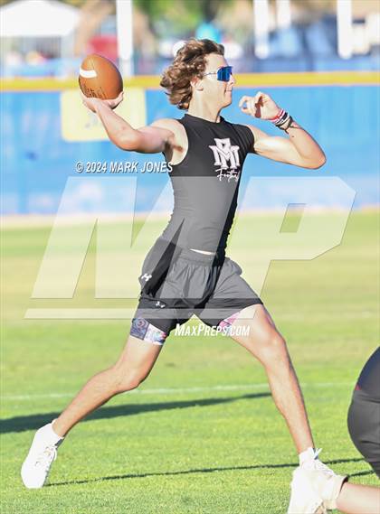 Thumbnail 2 in Mountain Ridge vs. Peoria (O'Connor 7 on 7 -  Saturday Night Lights) photogallery.