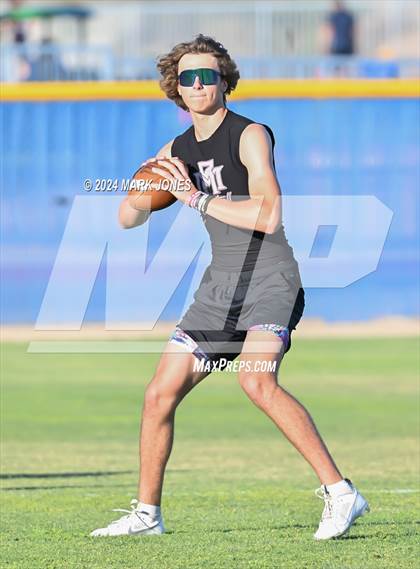 Thumbnail 2 in Mountain Ridge vs. Peoria (O'Connor 7 on 7 -  Saturday Night Lights) photogallery.