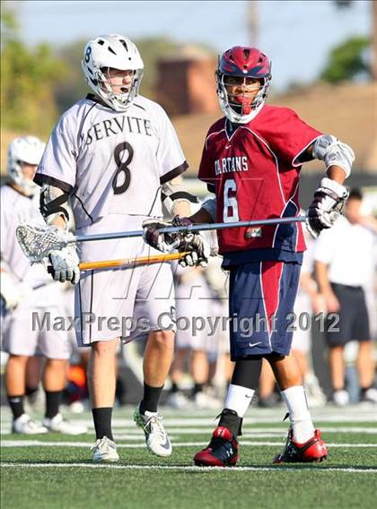 Thumbnail 2 in St. Margaret's vs. Servite photogallery.