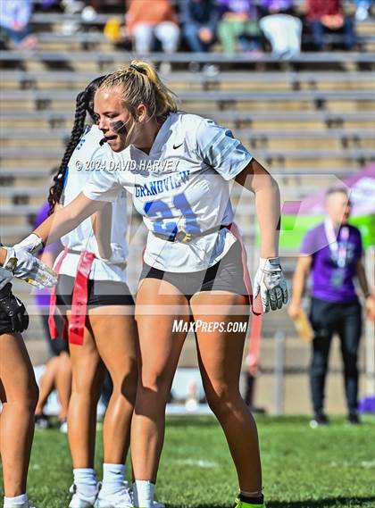 Thumbnail 2 in 5A Flag Football Second Round Grandview vs Arvada West photogallery.