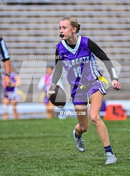Thumbnail 2 in 5A Flag Football Second Round Grandview vs Arvada West photogallery.