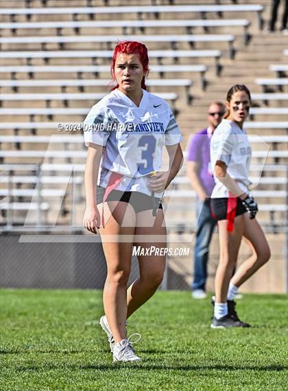 Thumbnail 2 in 5A Flag Football Second Round Grandview vs Arvada West photogallery.