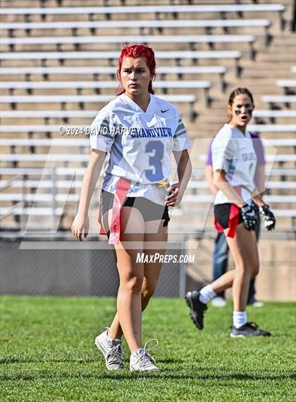 Thumbnail 1 in 5A Flag Football Second Round Grandview vs Arvada West photogallery.