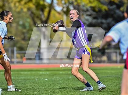 Thumbnail 1 in 5A Flag Football Second Round Grandview vs Arvada West photogallery.