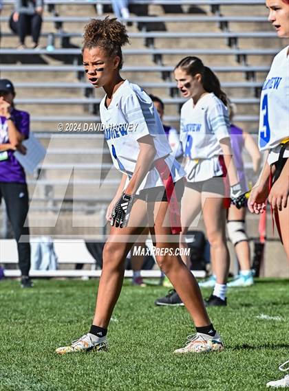 Thumbnail 2 in 5A Flag Football Second Round Grandview vs Arvada West photogallery.