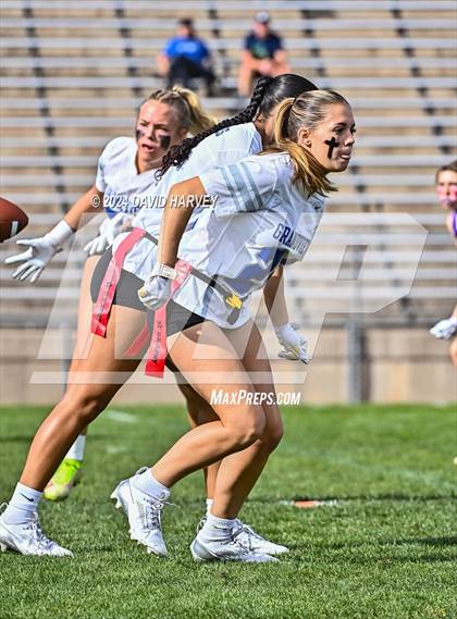 Thumbnail 3 in 5A Flag Football Second Round Grandview vs Arvada West photogallery.