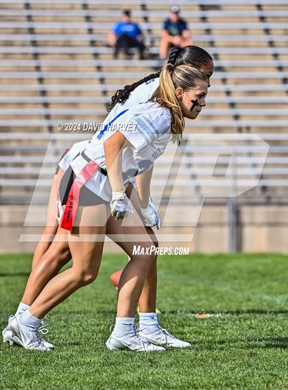 Thumbnail 2 in 5A Flag Football Second Round Grandview vs Arvada West photogallery.