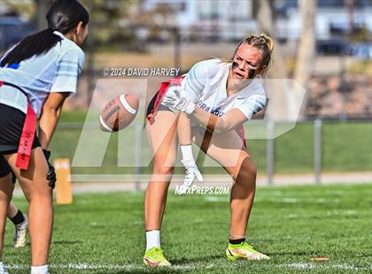 Thumbnail 2 in 5A Flag Football Second Round Grandview vs Arvada West photogallery.