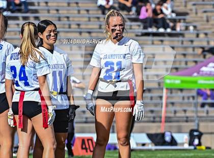 Thumbnail 1 in 5A Flag Football Second Round Grandview vs Arvada West photogallery.